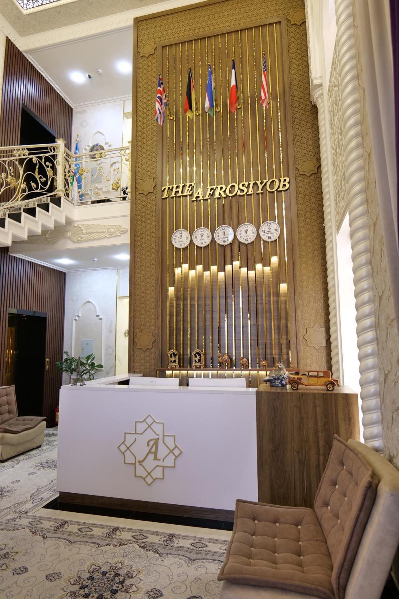 The Afrosiyob Ok Hotell Samarkand Eksteriør bilde